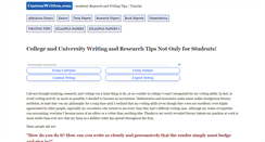 Desktop Screenshot of customwritten.com